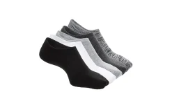 LADEDA WOMENS DOUBLE HEEL CUSHION LINER SOCKS 5 PAIRS* Liner Socks
