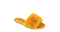 JOURNEE COLLECTION WOMENS DUSK SLIDE SANDAL*Women Flat Sandals