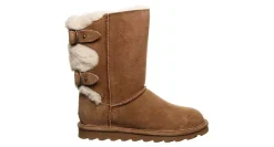BEARPAW WOMENS ELOISE WIDE CALF WATER RESIST FUR BOOT*Women Shearling & Lined Boots|Wide Calf