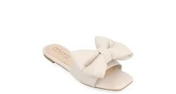 JOURNEE COLLECTION WOMENS FAYRE SLIP ON AL*Women Flat Sandals