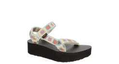 TEVA WOMENS FLATFORM CROCHET OUTDOOR SANDAL*Women Sport Sandals|Outdoor Sandals
