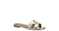 MICHAEL BY MICHAEL SHANNON WOMENS GINGER SLIDE SANDAL*Women Flat Sandals