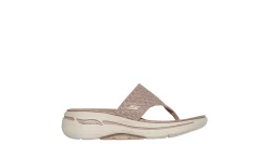 SKECHERS WOMENS GO WALK ARCH FIT SANDAL*Women Flat Sandals