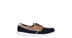 SKECHERS WOMENS GO WALK LITE PLAYA VISTA BOAT SHOE*Women Slip On Shoes|Boat Shoes