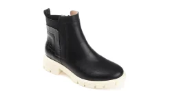 JOURNEE COLLECTION WOMENS JEEVA CASUAL SHORT BOOTIE*Women Chelsea Boots|Bootie & Ankle Boots