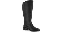 EASY STREET WOMENS JEWEL WIDE CALF TALL BOOT*Women Knee High Boots|Wide Calf