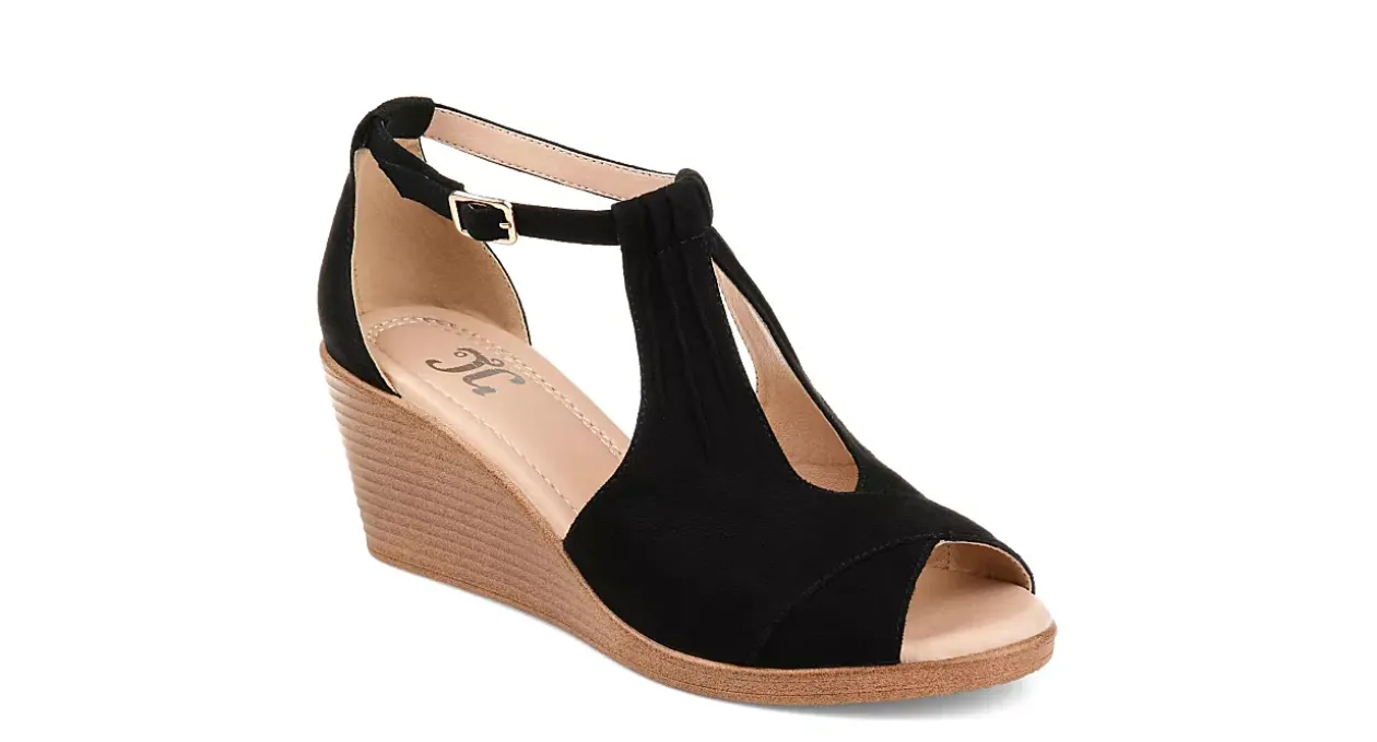 JOURNEE COLLECTION WOMENS KEDZIE WEDGE SANDAL*Women Wedges|Dress Sandals