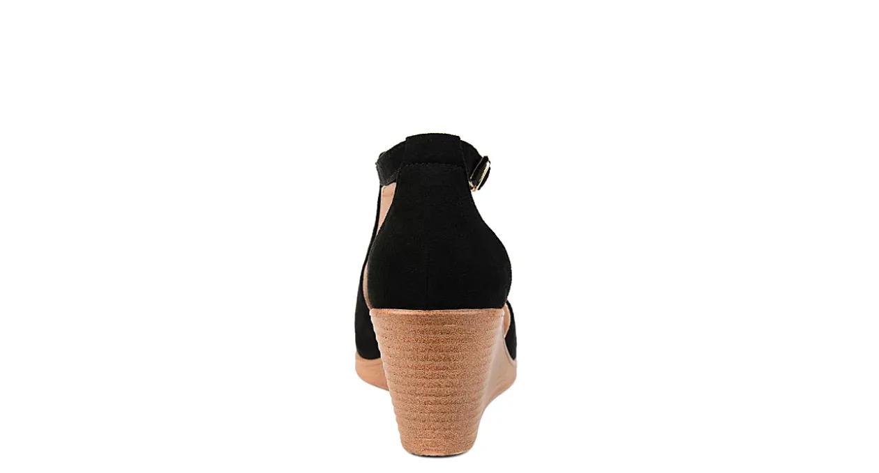 JOURNEE COLLECTION WOMENS KEDZIE WEDGE SANDAL*Women Wedges|Dress Sandals
