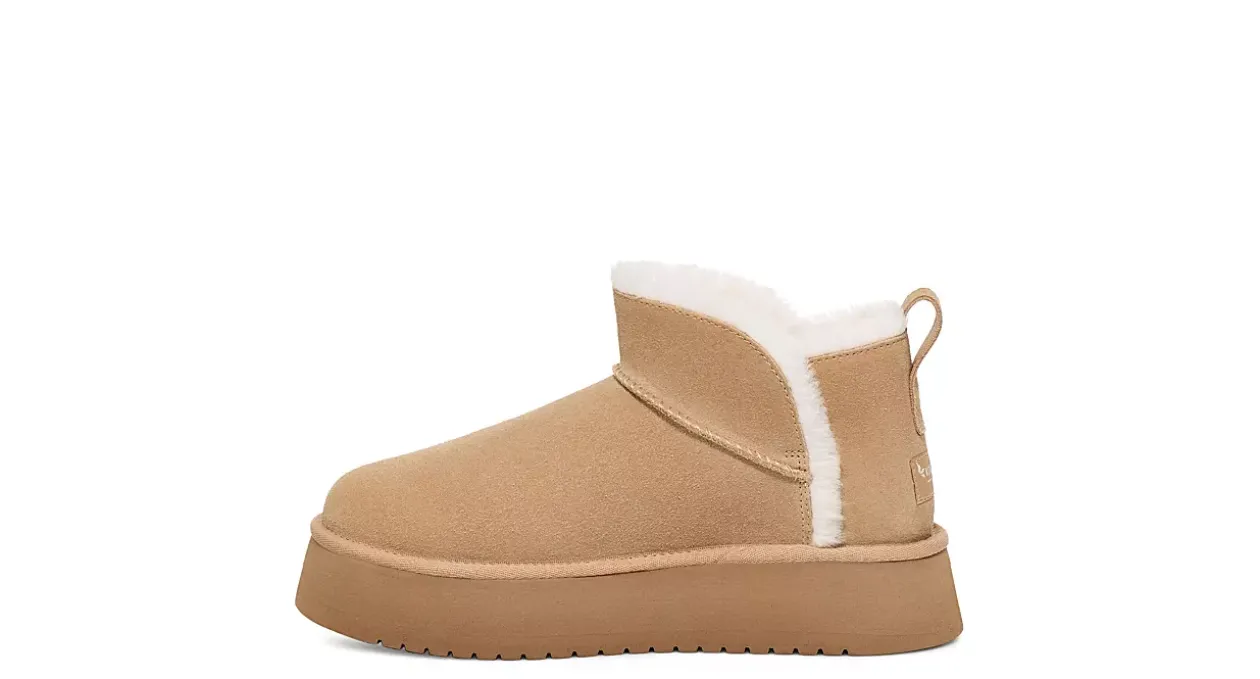 KOOLABURRA by UGG WOMENS KOOLA ULTRA MINI PLATFORM FUR BOOT*Women Shearling & Lined Boots|Bootie & Ankle Boots