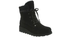 BEARPAW WOMENS KRISTA WIDE CALF WATER RESISTANT WEDGE BOOT*Women Shearling & Lined Boots|Wide Calf