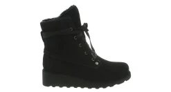 BEARPAW WOMENS KRISTA WIDE CALF WATER RESISTANT WEDGE BOOT*Women Shearling & Lined Boots|Wide Calf