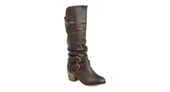 JOURNEE COLLECTION WOMENS LATE WIDE CALF TALL BOOT*Women Knee High Boots|Wide Calf