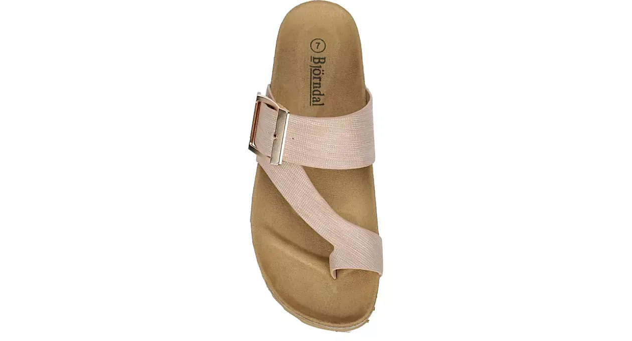 BJORNDAL WOMENS LAURIE FOOTBED SANDAL*Women Footbed Sandals|Flip Flops