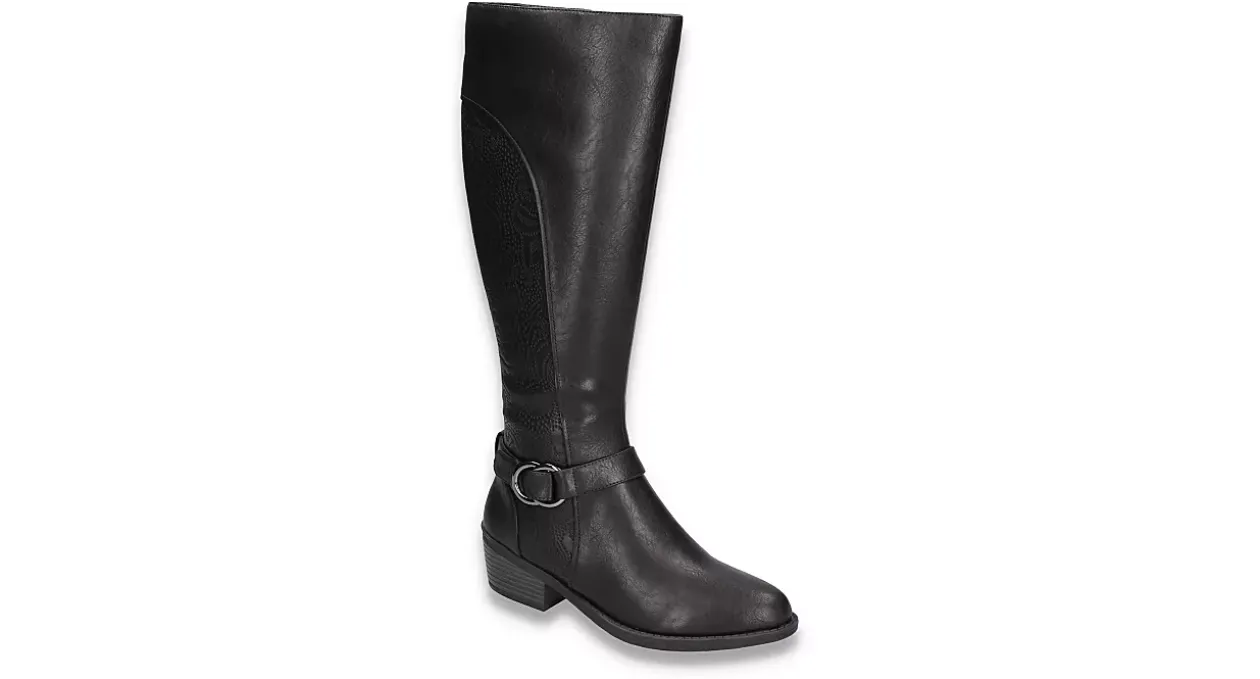 EASY STREET WOMENS LUELLA CASUAL TALL BOOT*Women Knee High Boots|Wide Calf