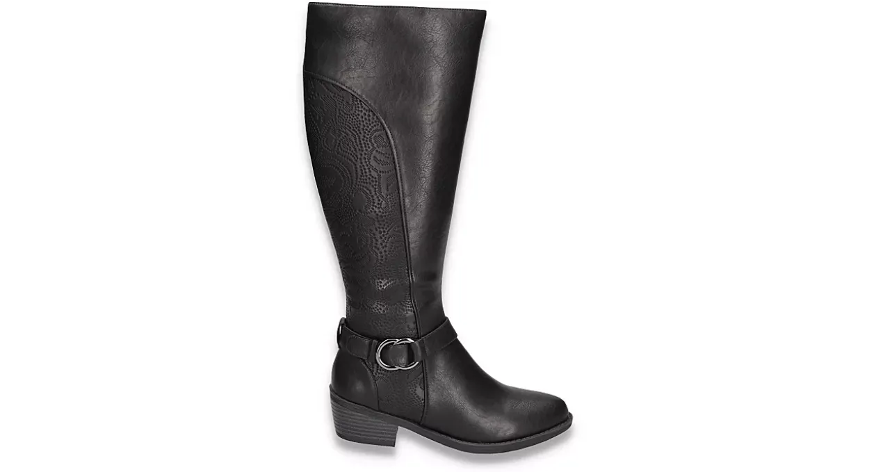 EASY STREET WOMENS LUELLA CASUAL TALL BOOT*Women Knee High Boots|Wide Calf