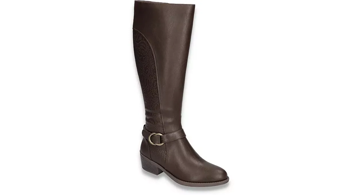 EASY STREET WOMENS LUELLA CASUAL TALL BOOT*Women Knee High Boots|Wide Calf