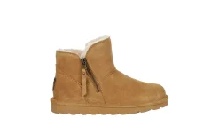 BEARPAW WOMENS MAGNOLIA FUR ANKLE BOOT*Women Shearling & Lined Boots|Bootie & Ankle Boots