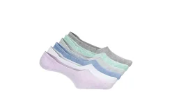 STEVE MADDEN WOMENS PATTERN LINER SOCKS 6 PAIRS* Liner Socks
