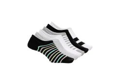 STEVE MADDEN WOMENS PATTERN LINER SOCKS 6 PAIRS* Liner Socks