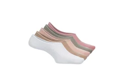 STEVE MADDEN WOMENS PATTERNED MICROFIBER LINER SOCKS 5 PAIRS* Liner Socks