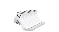 PUMA WOMENS QUARTER CREW SOCKS 6 PAIRS* Ankle Socks