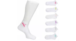 PUMA WOMENS QUARTER SOCKS 6 PAIRS* Ankle Socks