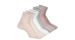 STEVE MADDEN WOMENS QUARTER SOCKS 6 PAIRS* Ankle Socks