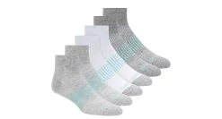Copper Fit WOMENS QUARTER SOCKS 6 PAIRS* Ankle Socks
