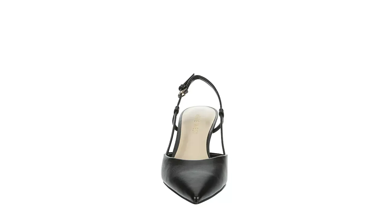 NINE WEST WOMENS ROWEN SLINGBACK HEEL*Women Pumps & Heels