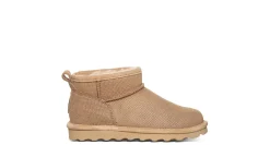 BEARPAW WOMENS SHORTY EXOTIC FUR BOOT*Women Shearling & Lined Boots|Bootie & Ankle Boots