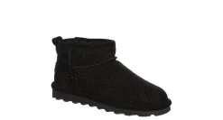 BEARPAW WOMENS SHORTY EXOTIC FUR BOOT*Women Campus Comfort|Shearling & Lined Boots