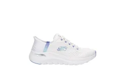 SKECHERS WOMENS SLIP-INS ARCH FIT EASY CHIC RUNNING SHOE*Women Running Shoes|Slip On Shoes