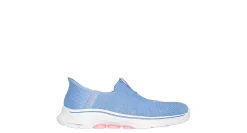 SKECHERS WOMENS SLIP-INS GO WALK 7 CITY LIGHTS RUNNING SHOE*Women Running Shoes|Slip On Shoes