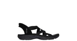 SKECHERS WOMENS SLIP-INS REGGAE SLIM STRETCH FLEX SANDAL*Women Sport Sandals|Flat Sandals