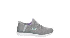 SKECHERS WOMENS SLIP-INS SUMMITS RUNNING SHOE*Women Running Shoes|Slip On Shoes