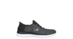 SKECHERS WOMENS SLIP-INS SUMMITS RUNNING SHOE*Women Running Shoes|Slip On Shoes