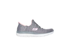 SKECHERS WOMENS SLIP-INS SUMMITS RUNNING SHOE*Women Running Shoes|Slip On Shoes