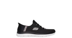 SKECHERS WOMENS SLIP-INS SUMMITS RUNNING SHOE*Women Running Shoes|Slip On Shoes