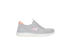 SKECHERS WOMENS SUMMITS KNIT SLIP ON RUNNING SHOE*Women Running Shoes|Slip On Shoes