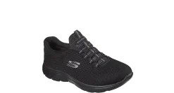SKECHERS WOMENS SUMMITS SLIP ON RUNNING SHOE*Women Running Shoes|Slip On Shoes
