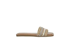 MADDEN GIRL WOMENS THREAD SLIDE SANDAL*Women Flat Sandals