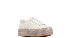 KEDS WOMENS TRIPLE UP CANVAS JUTE SNEAKER*Women Fashion Sneakers|Comfort Shoes