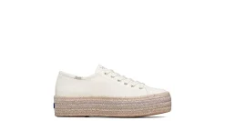 KEDS WOMENS TRIPLE UP CANVAS JUTE SNEAKER*Women Fashion Sneakers|Comfort Shoes