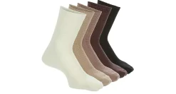 XAPPEAL WOMENS WAFFLE QUARTER SOCKS 5 PAIRS* Ankle Socks