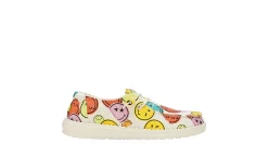 HEYDUDE WOMENS WENDY SMILEY SLIP ON SNEAKER*Women Comfort Shoes|Slip On Shoes